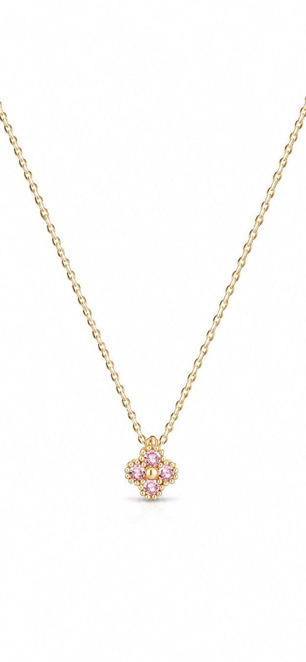 Collier Ambre Pink